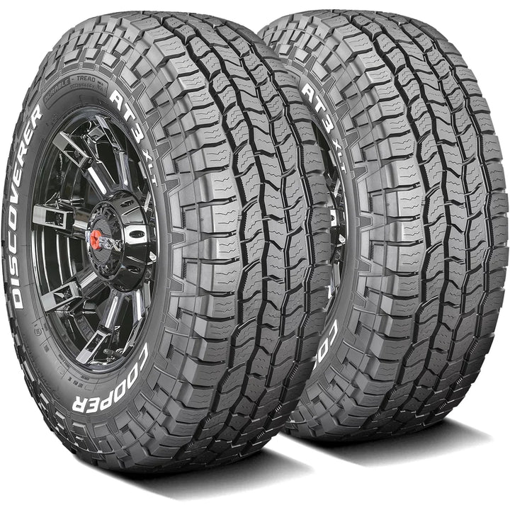 Cooper Discoverer AT3 XLT All Terrain Tires 285/75R16 10 Ply E �� Fits Light Trucks & Hummer H3 Models