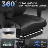400 LBS Big and Tall Gaming Chair, Ergonomic High Back Computer Desk Chair for Gaming, Work and Home Office
