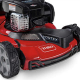 22-Inch High-Wheel Self-Propelled Gas Lawn Mower with Front-Wheel Drive and Grass Bag