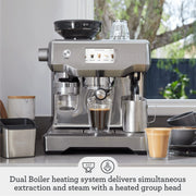 View Breville BES990BSSUSC Automatic Espresso Machine image 3