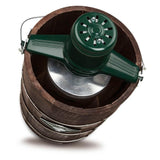 6-Quart Electric Ice Cream Maker, Green and Brown