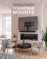 Tilting TV Wall Mount for Large TVs Up to 90 Inches, Heavy Duty Adjustable Flat Screen Television Bracket