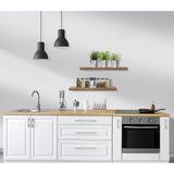 24 Inch Extra Long Floating Wall Shelf, Wall Mounted Display and Storage Shelf for Home Decor