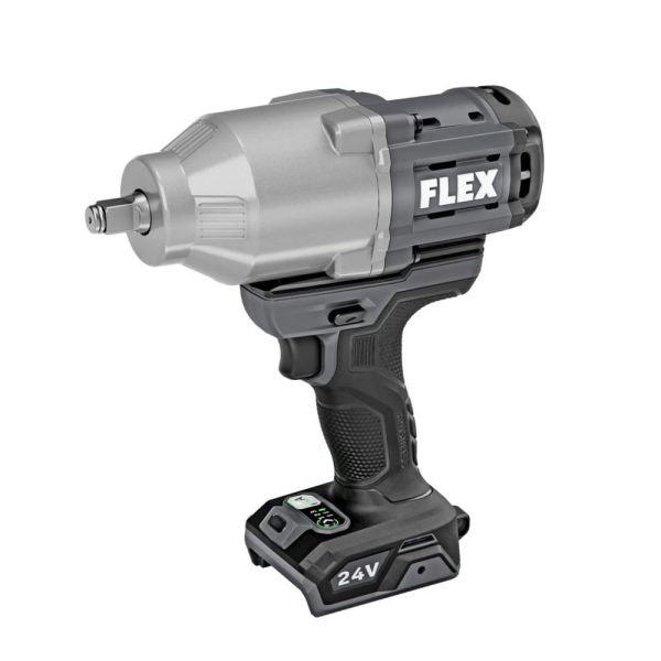 24V Brushless 1/2" Cordless Impact Wrench – Variable Speed, Tool Only
