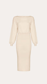 Yara Milano Knit Midi Dress
