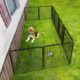 32" Dog Playpen for Small Dogs, Portable Indoor Outdoor Pet Exercise Pen for Puppies and Small Pets