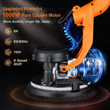 1000W Drywall Sander, Electric Wall and Ceiling Sanding Tool for Popcorn Texture Removal