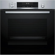 View Bosch - Horno multifunción pirolítico, 60 cm. de ancho, Serie 6, Home Connect, 3D Hotair, Autolimpieza, Mandos ocultables, Nergo, HBG578ES7 image 1