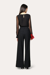 Applique Silk Shirt