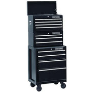 View Craftsman 26 Inch 3-drawer Heavy-duty Ball Bearing Middle Chest Black image 2