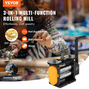 View Vevor Rolling Mill Jewelry Machine 3-in-1 Multi-Function 57mm Max Width New image 2