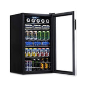 View Beverage Refrigerator Cooler | 126 Cans Free Standing with Right Hinge Glass Door image 6