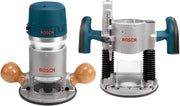 View BOSCH 1617EVSPK Wood 12 Amp Router Tool Combo Kit - 2.25 Horsepower Plunge Router & Fixed Base with a Variable Speed image 5