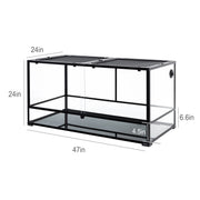 View 120gallon Extra Large Reptile Terrarium image 4