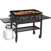 View Blackstone 4-Burner 36" Griddle Cooking Station with Side Shelves image 1