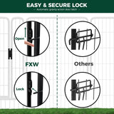 32" Dog Playpen for Small Dogs, Portable Indoor Outdoor Pet Exercise Pen for Puppies and Small Pets