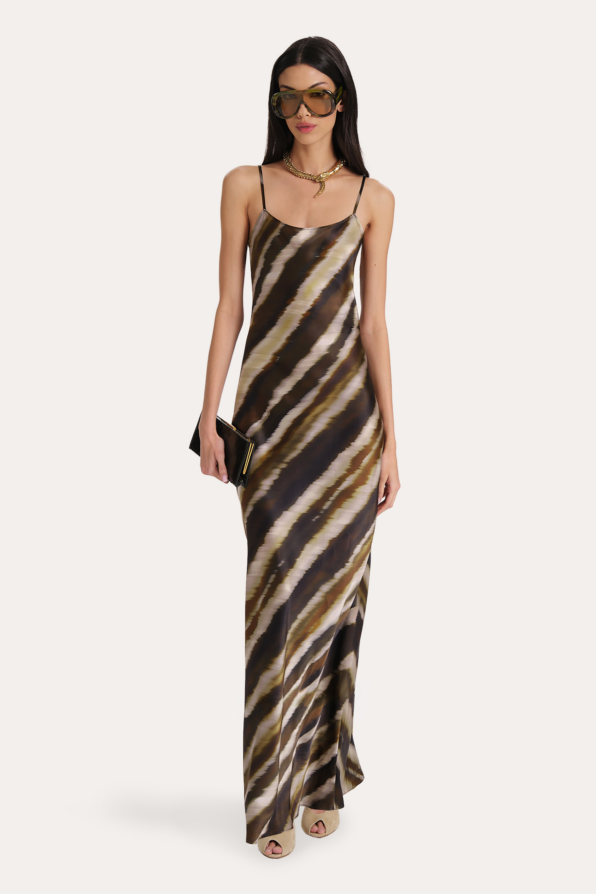 Lyra Silk Charmeuse Bias Dress