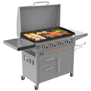 View Blackstone ProSeries 4-Burner 36" Griddle Cooking Station with Hood image 6