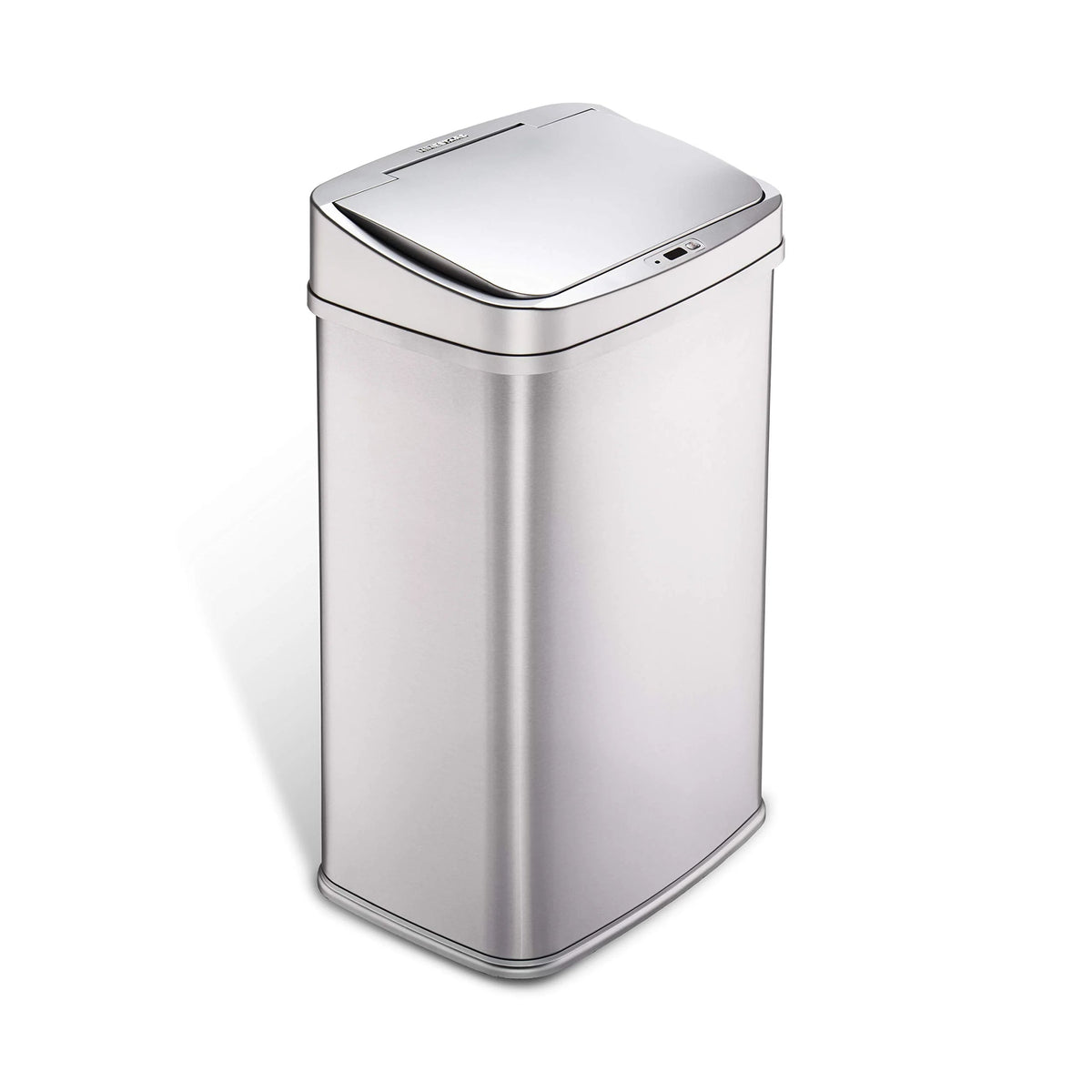13 Gallon Touchless Motion Sensor Trash Can, Automatic Hands-Free Kitchen Garbage Bin with Sensor Lid