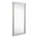 Tall Beaded Full Length Mirror, Oversized Full Body Standing Mirror with Decorative Frame for Bedroom, Dressing Room and Home Decor