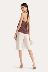 Lila Halterneck Top